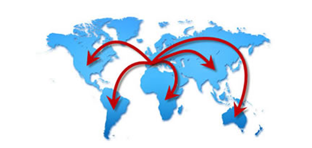 Mapa traslado mundial